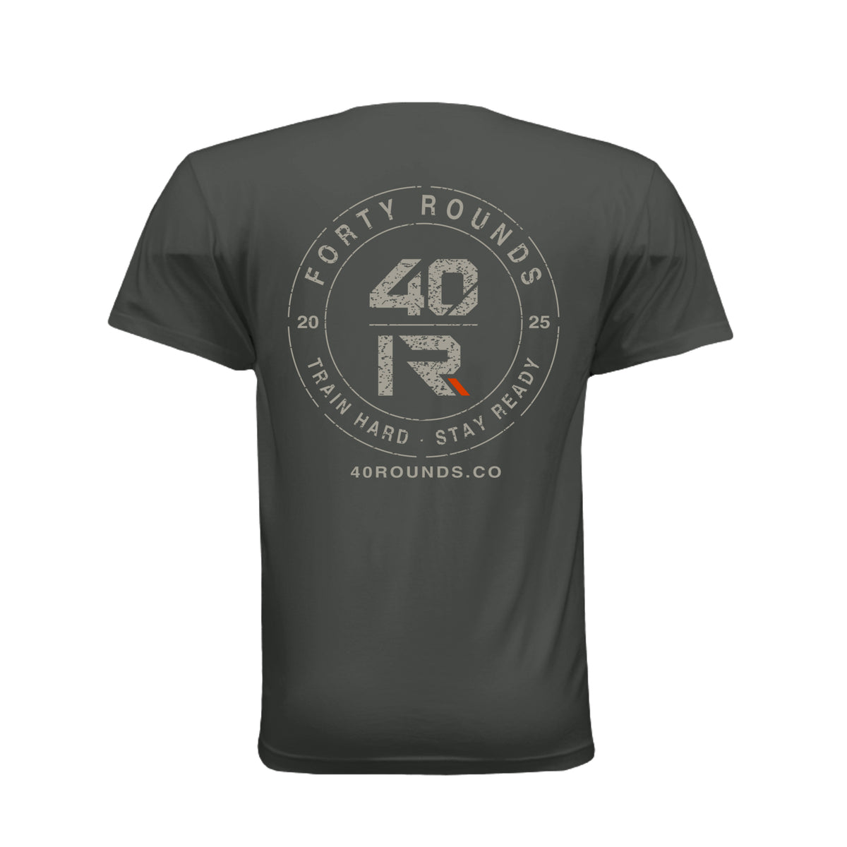 Stay Ready Tee · Graphite Black · Back
