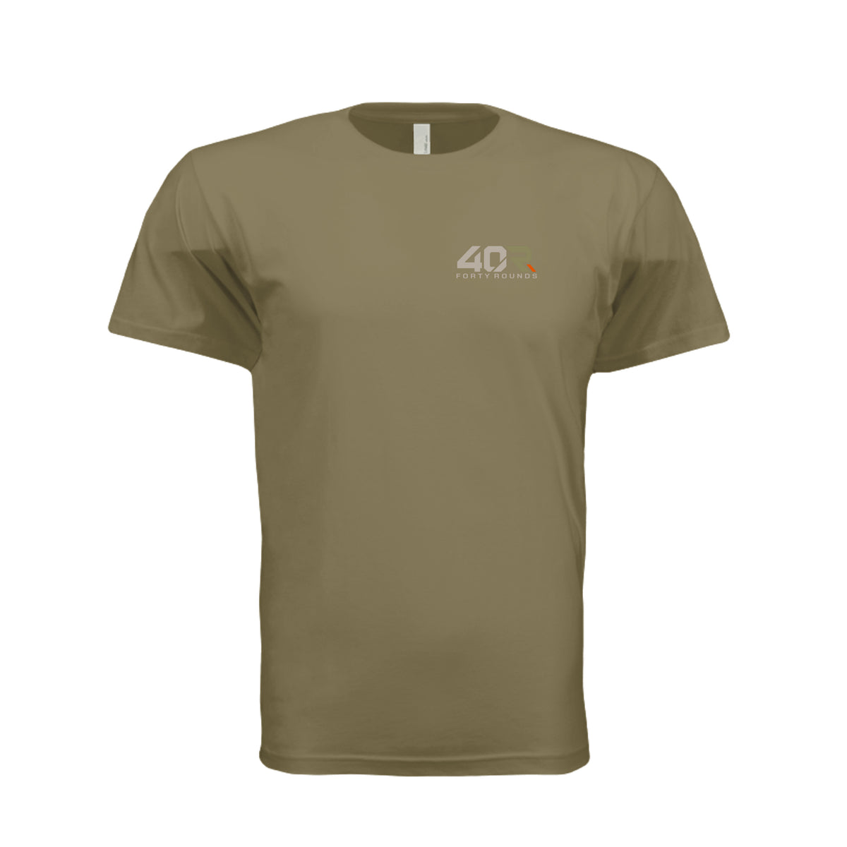 Stay Ready Tee · Military Green · Front