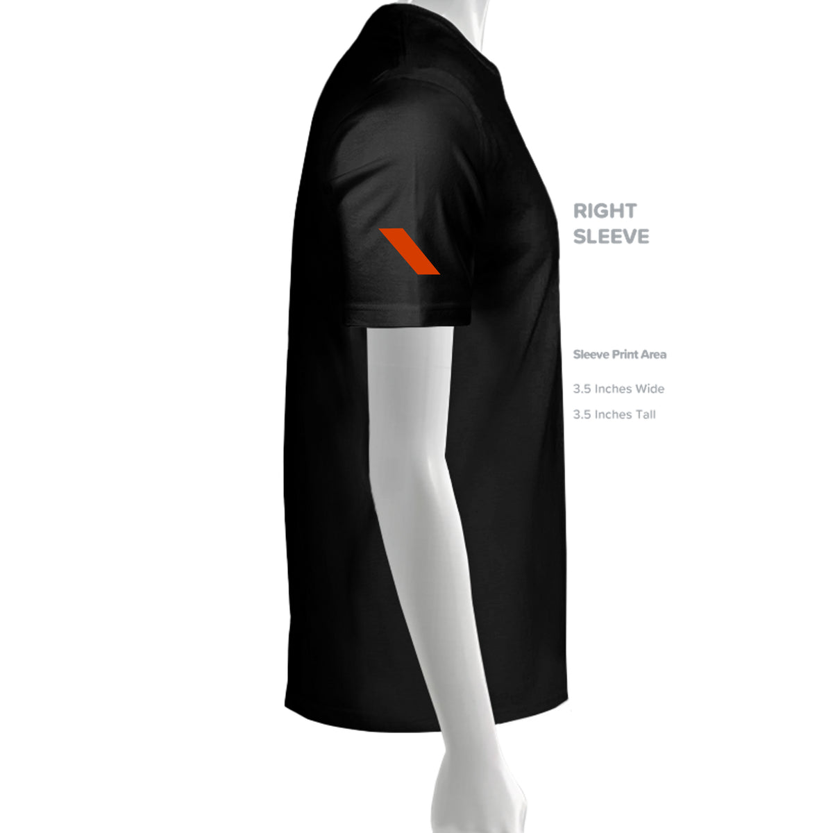 Stay Ready Tee · Black · Sleeve