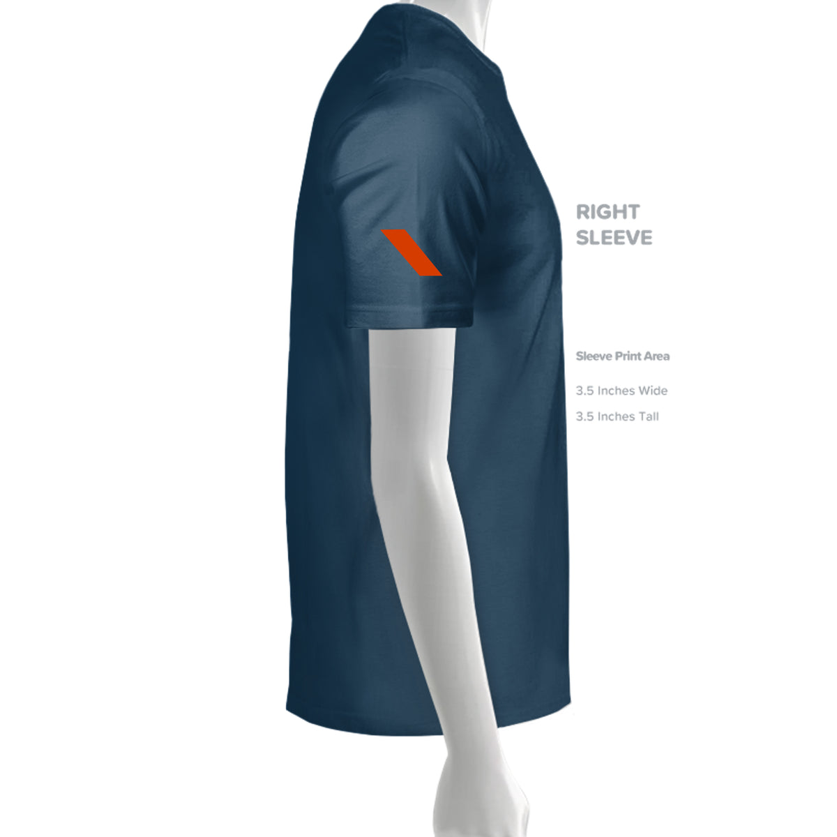 Stay Ready Tee · Midnight Navy · Sleeve