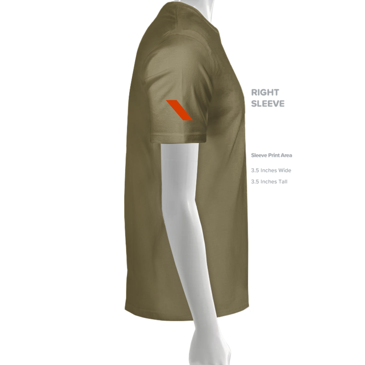 Stay Ready Tee · Military Green · Sleeve