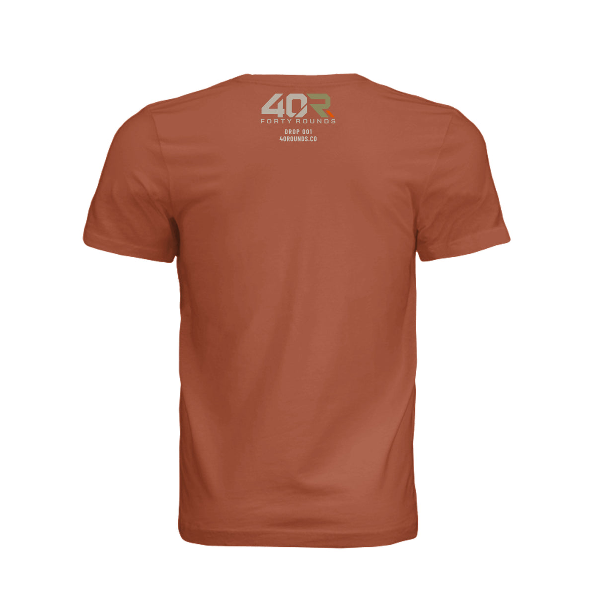 Earn Your Reflection — Mirrored Tee · Autumn · Back