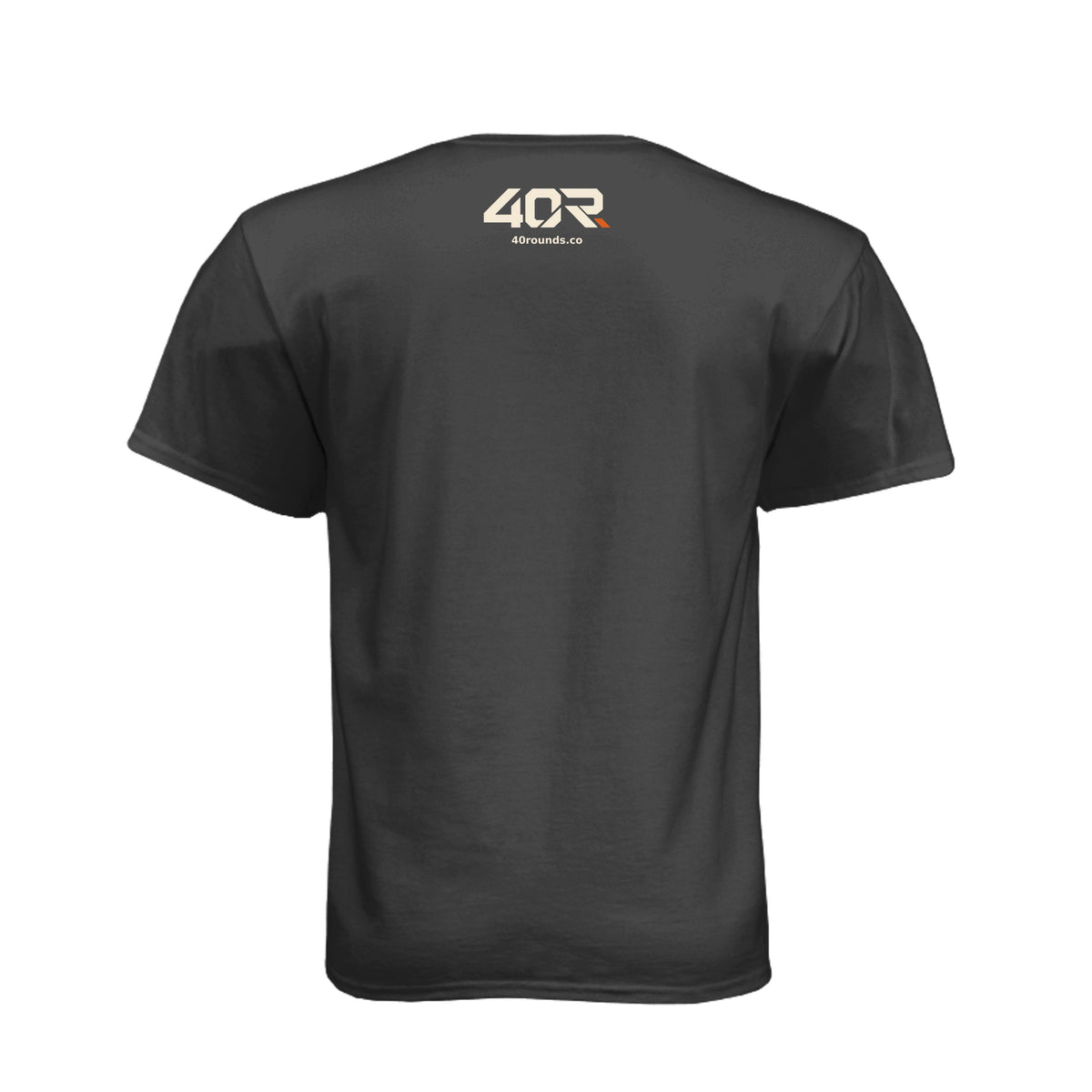 Don’t Flag Me, Bro — Range Humor Tee · Black · Back