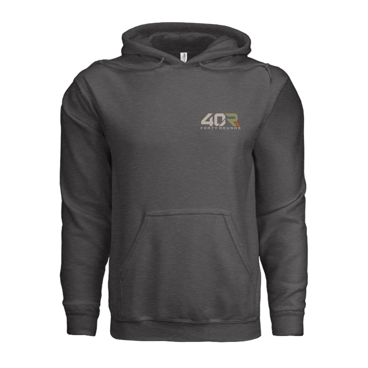 Stay Ready Hoodie · Charcoal Heather · Front