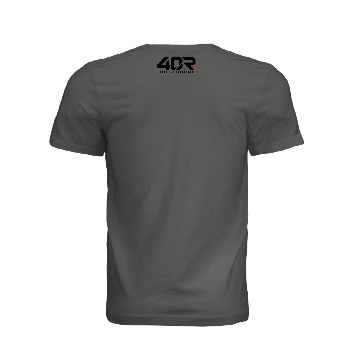 Honorable Discharge Tee · Asphalt · Back