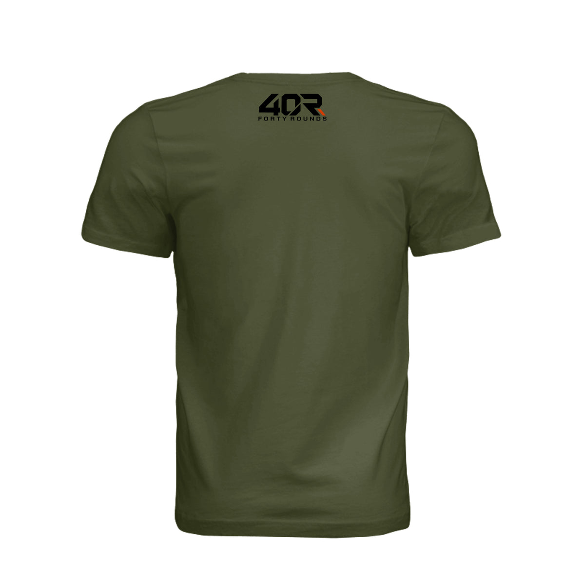 Honorable Discharge Tee · Olive · Back
