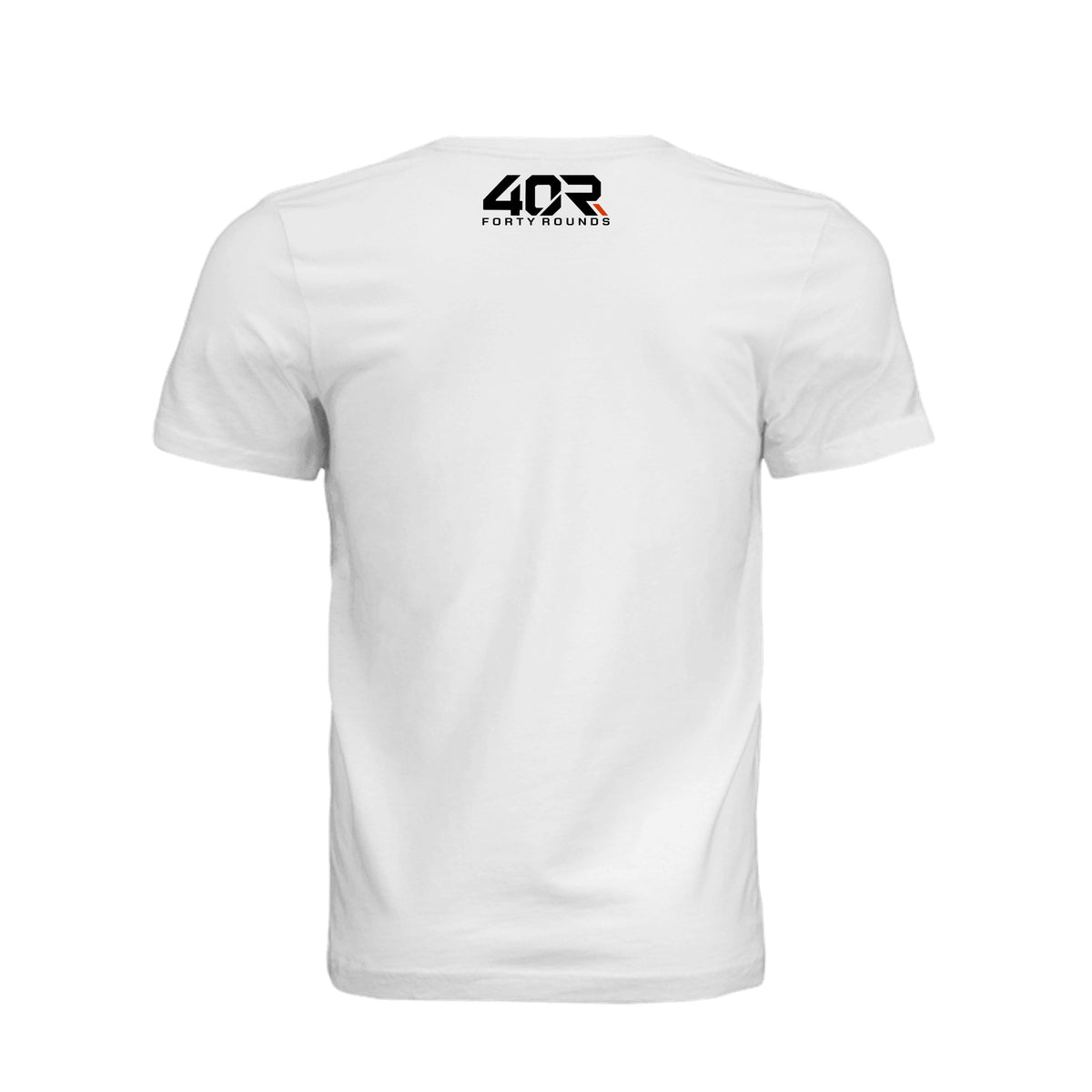 Honorable Discharge Tee · White · Back