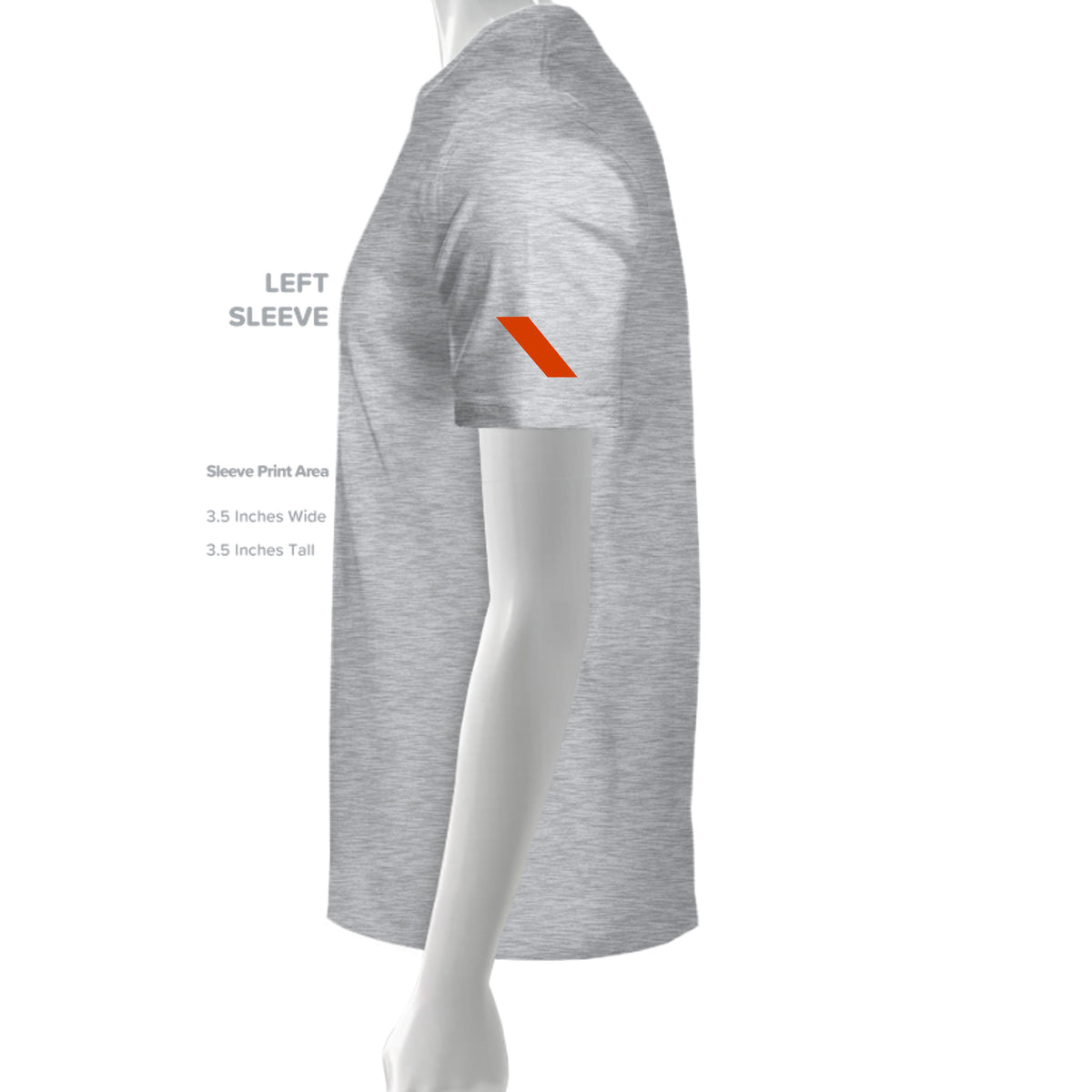 Honorable Discharge Tee · Ash · Sleeve