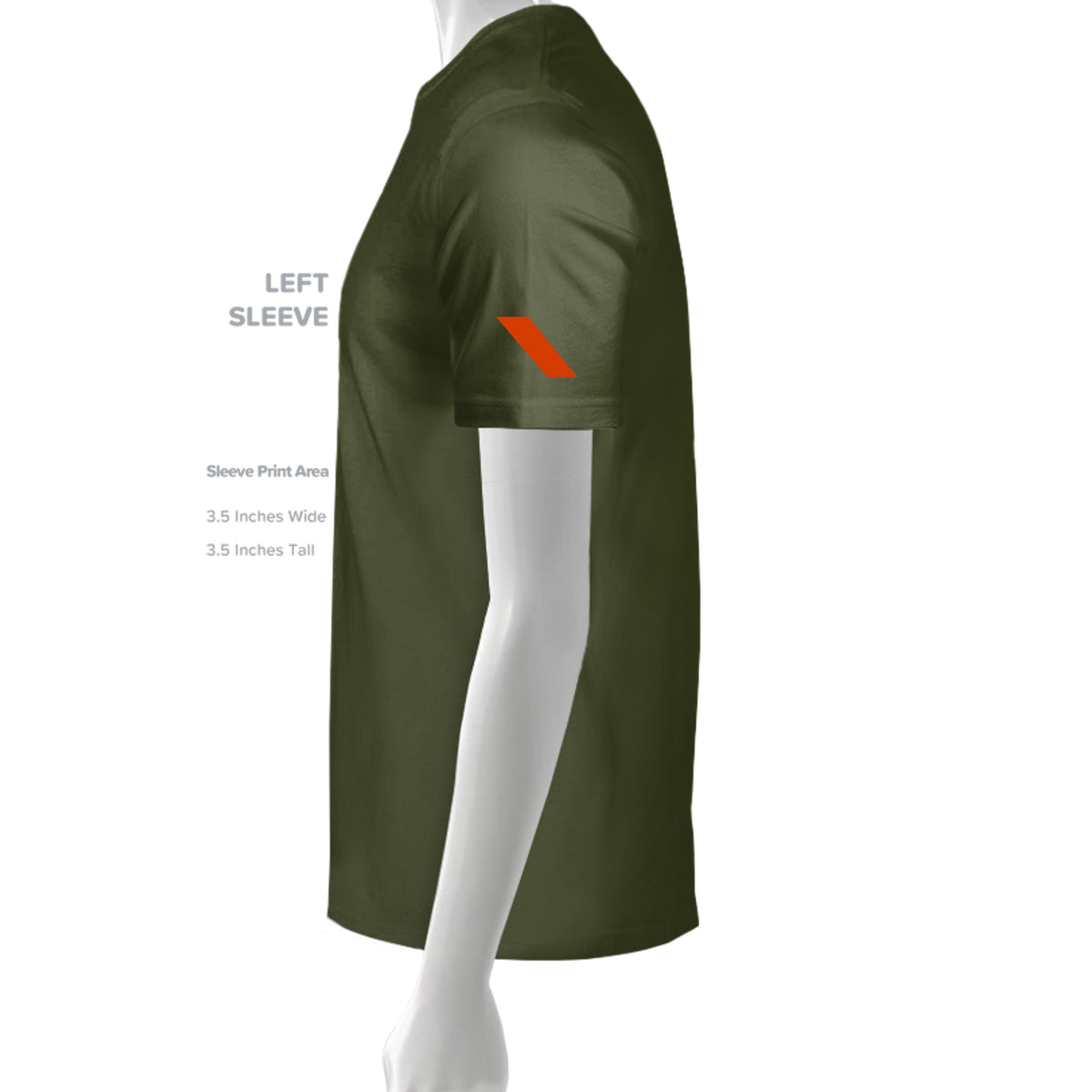 Honorable Discharge Tee · Olive · Sleeve