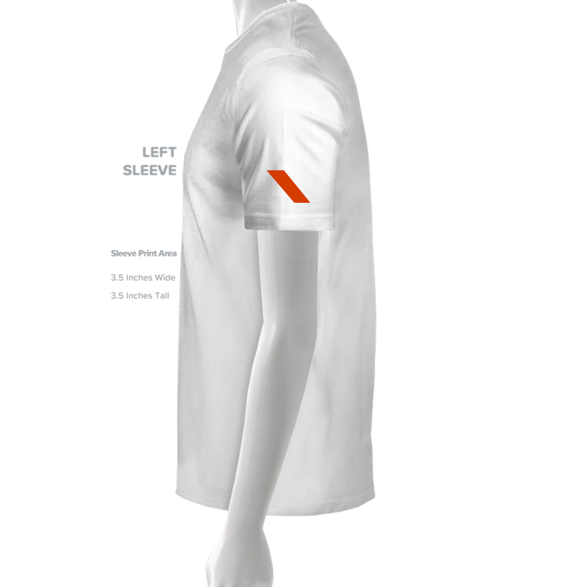 Honorable Discharge Tee · White · Sleeve