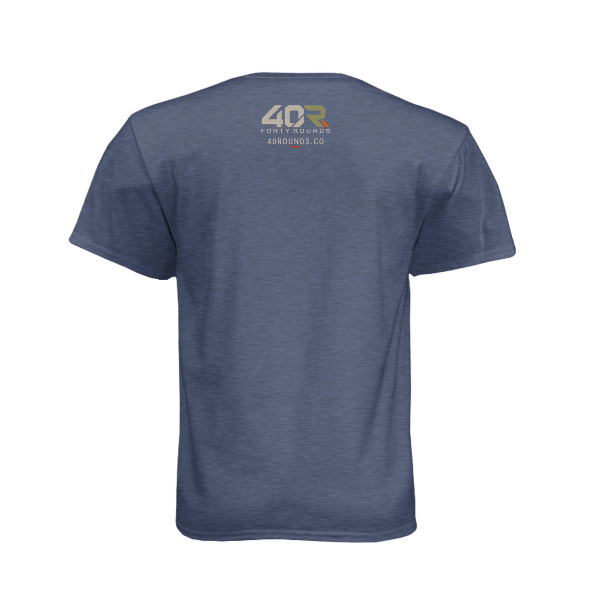Didn't Hit Snooze — Mirrored Graphic Tee · Midnight Navy · Back