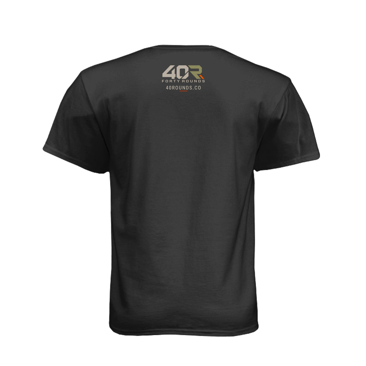 Didn't Hit Snooze — Mirrored Graphic Tee · Charcoal · Back