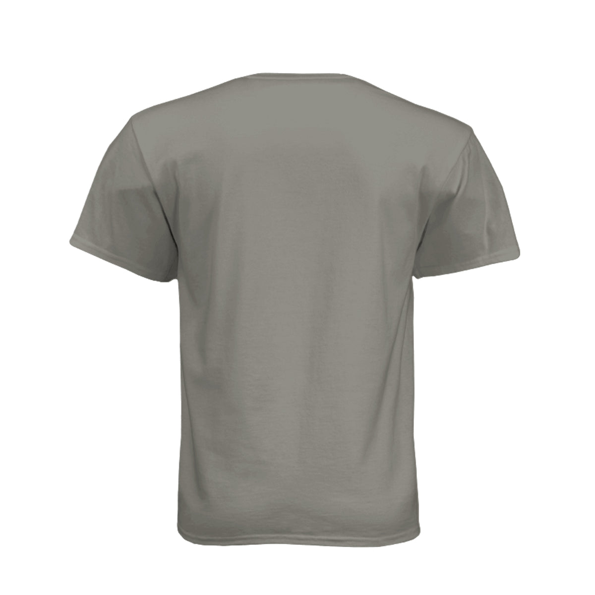 Built One Hard Day at a Time Tee · Warm Gray · Back