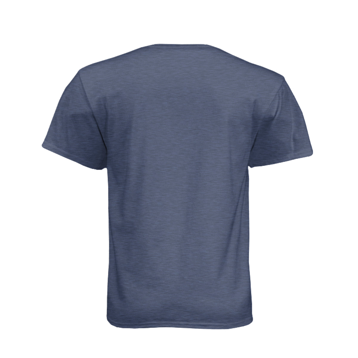 Built One Hard Day at a Time Tee · Midnight Navy · Back