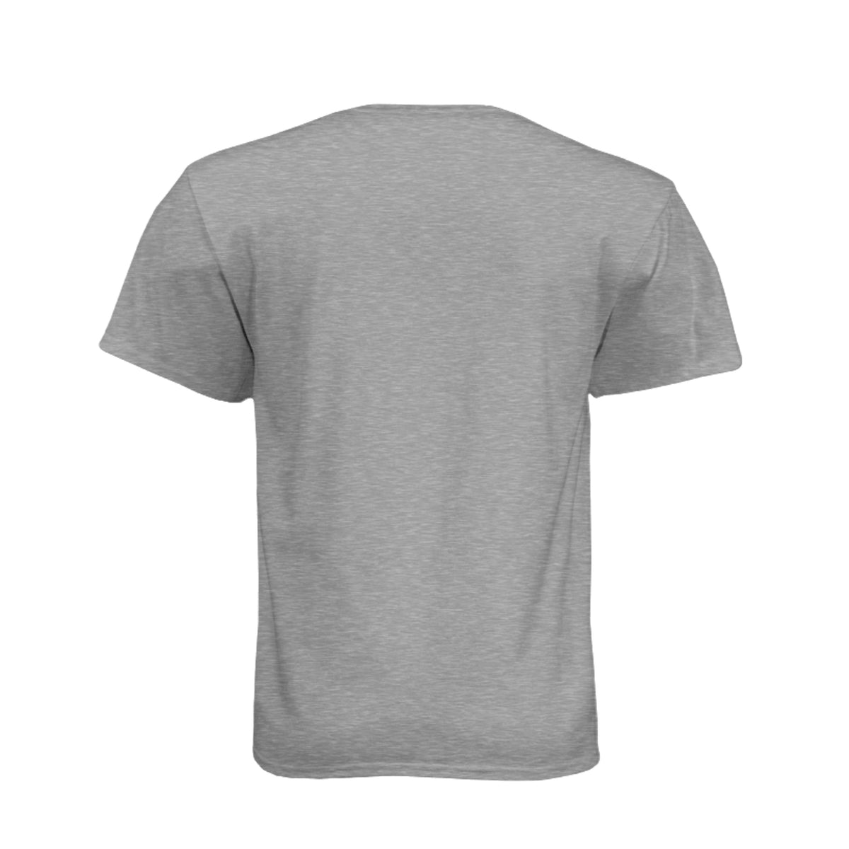 Built One Hard Day at a Time Tee · Dark Heather Grey (60/40) · Back