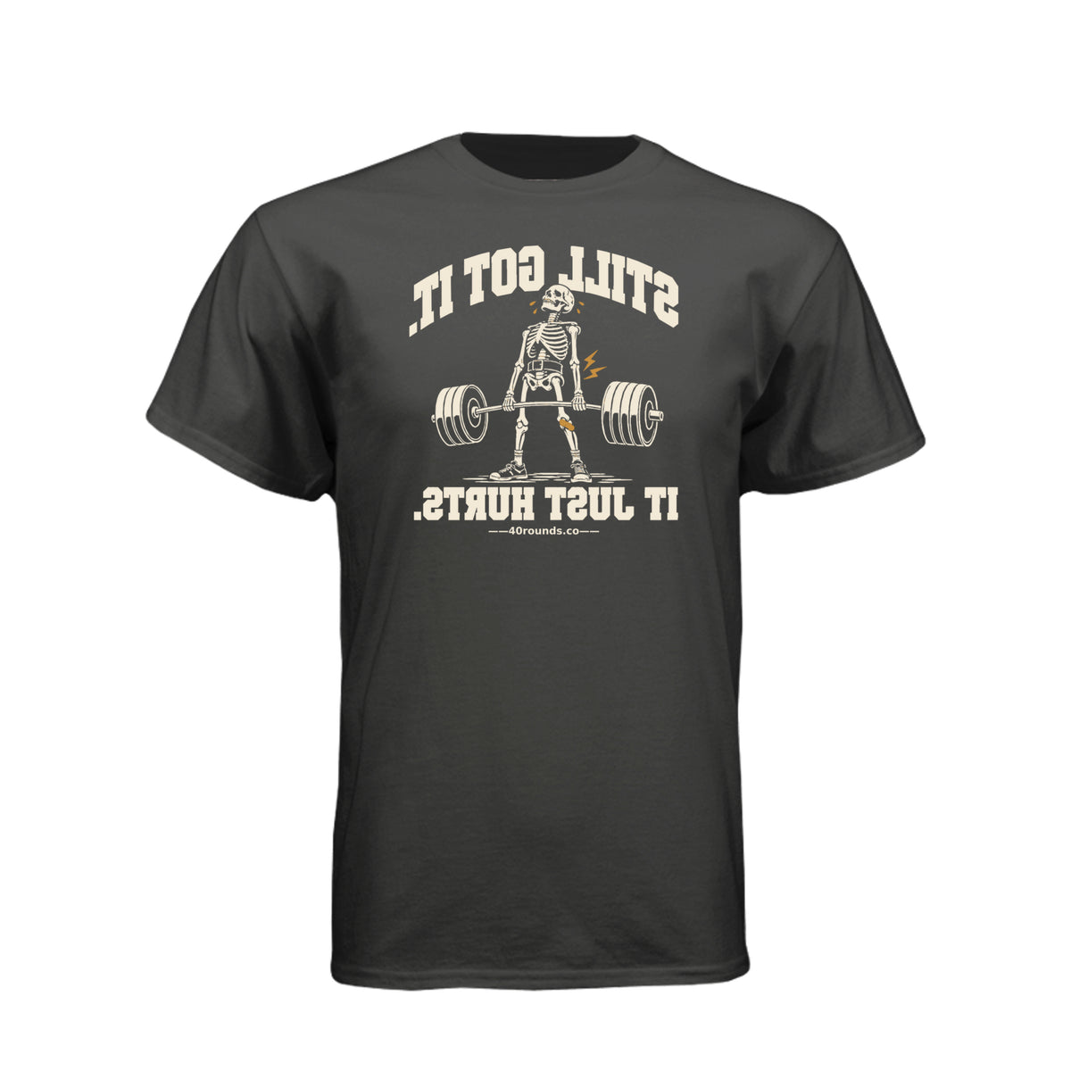 Still Got It — Mirrored Graphic Tee · Black · Front