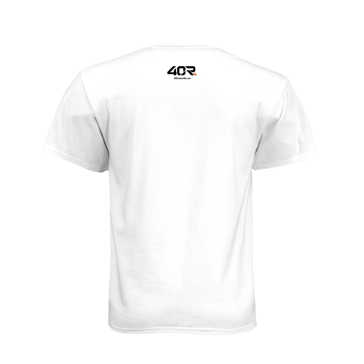 Noisy Knees Tee · White · Back
