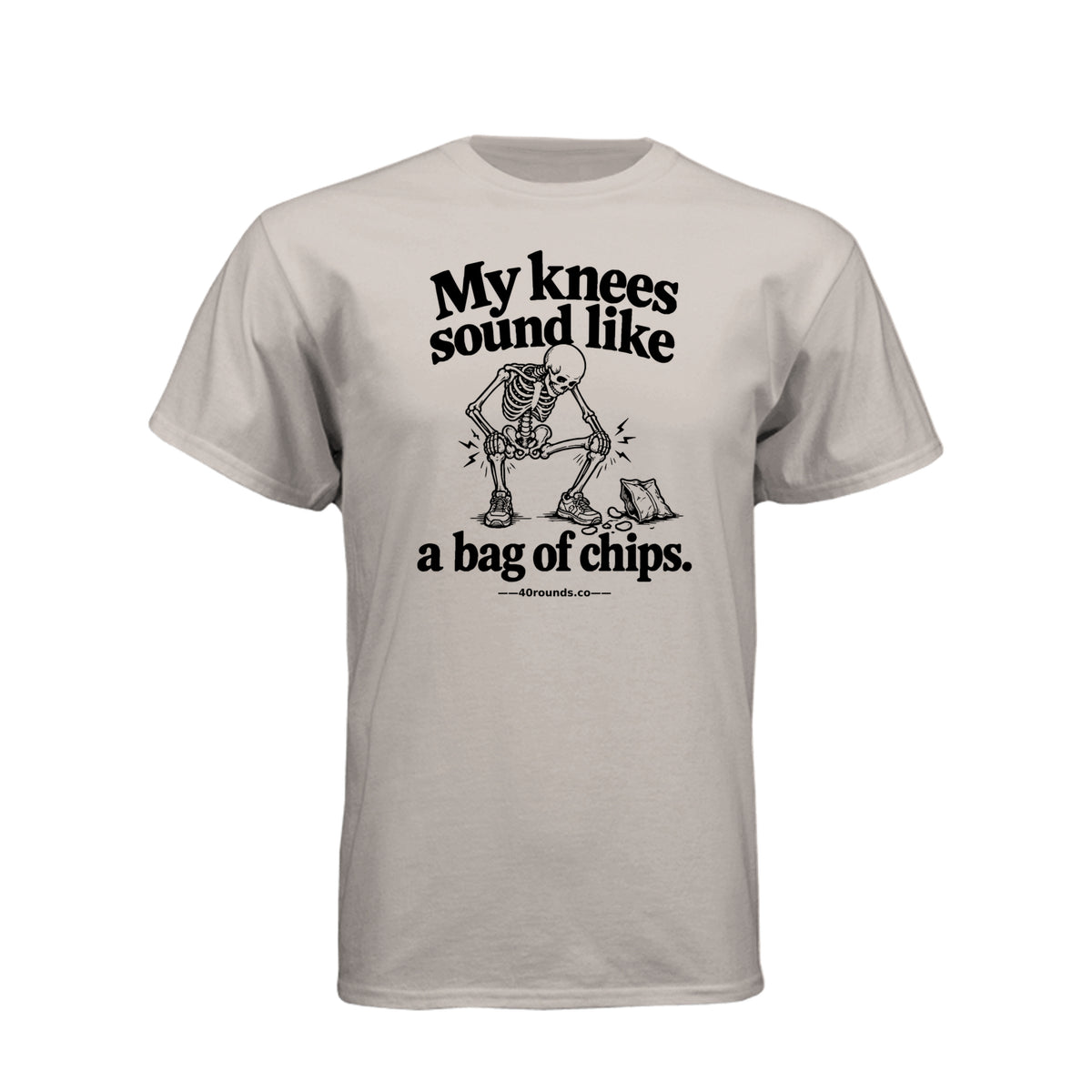 Noisy Knees Tee · Silk · Front