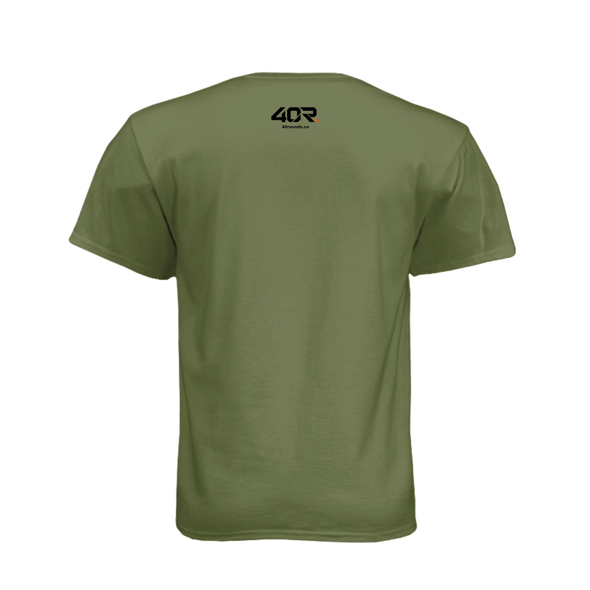 Noisy Knees Tee · Military Green · Back