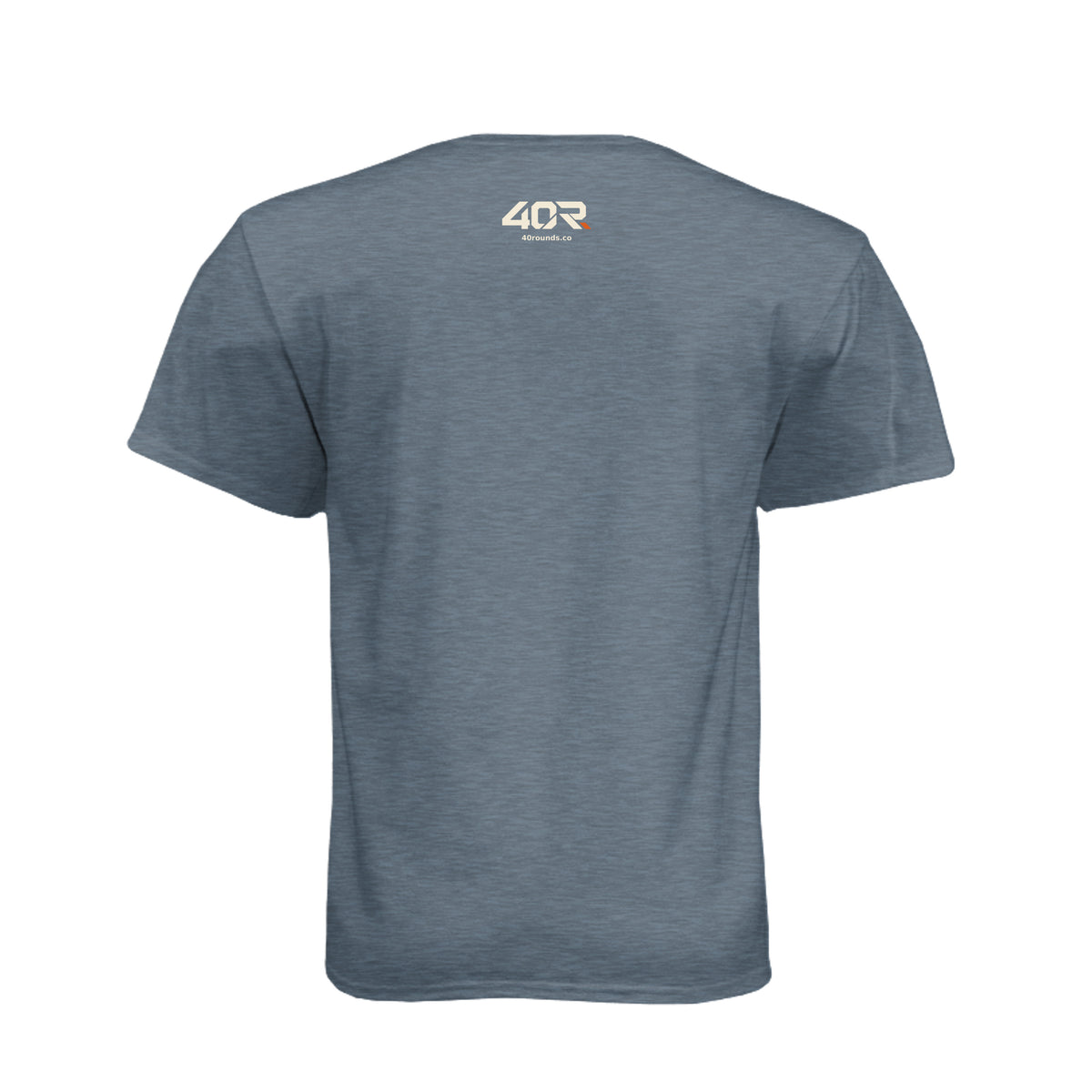 Training for Last Call Tee · Heather Slate Blue · Back