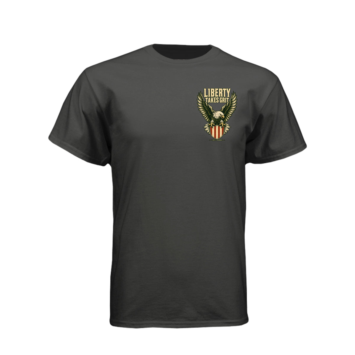 Still Standing- Liberty Tee · Black · Front
