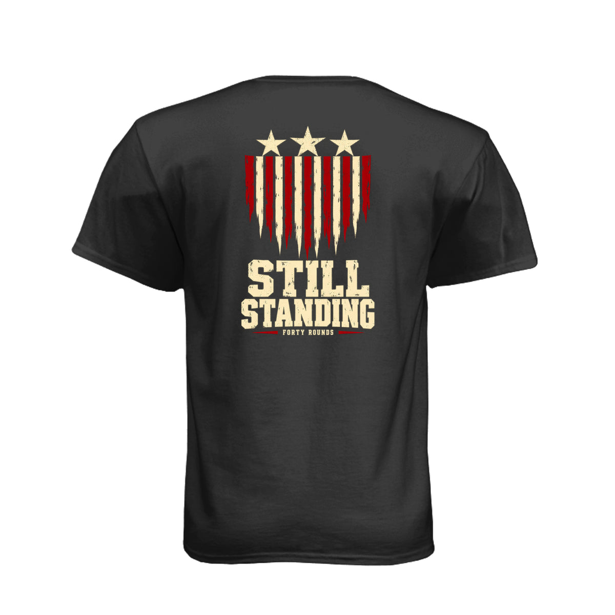 Still Standing- Liberty Tee · Charcoal · Back