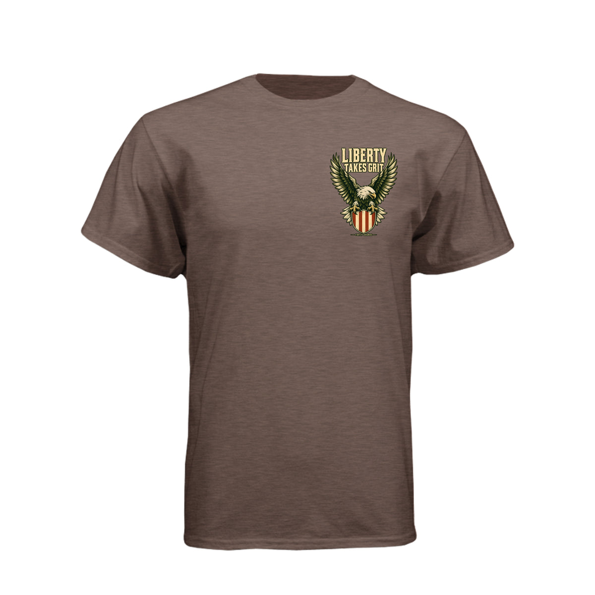Still Standing- Liberty Tee · Espresso · Front