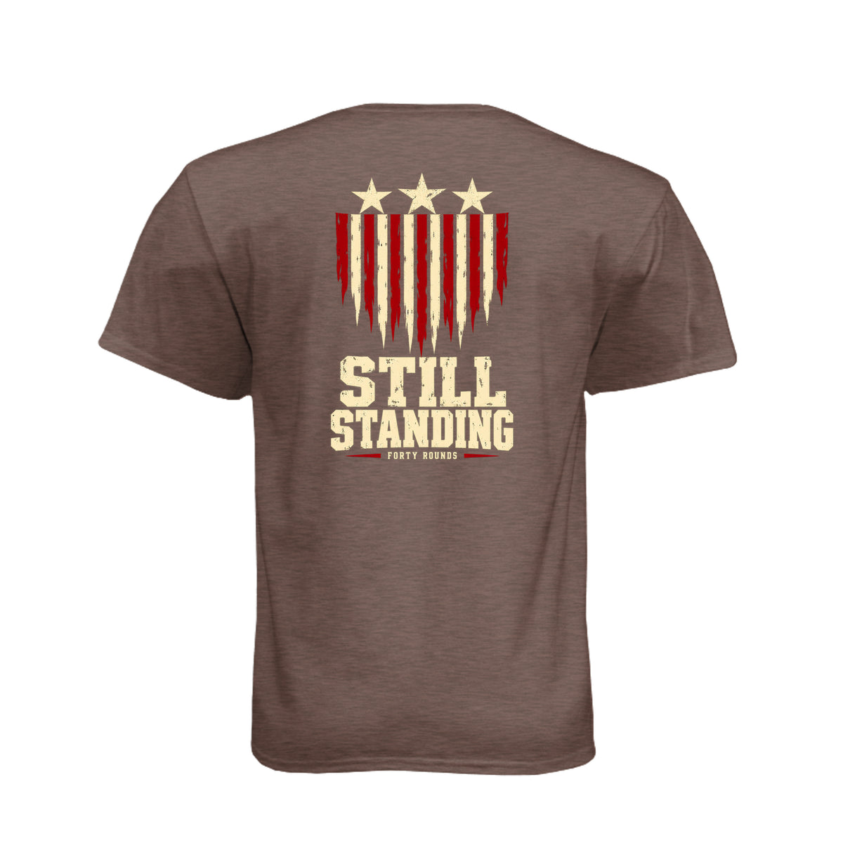 Still Standing- Liberty Tee · Espresso · Back