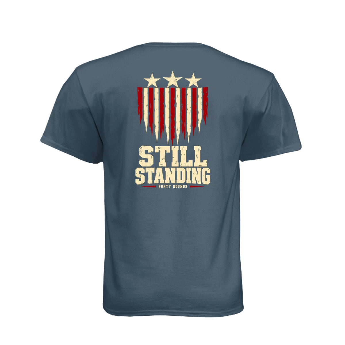 Still Standing- Liberty Tee · Indigo · Back