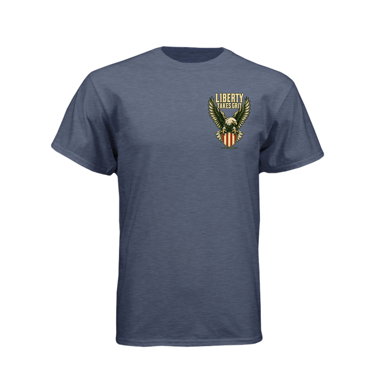 Still Standing- Liberty Tee · Midnight Navy · Front