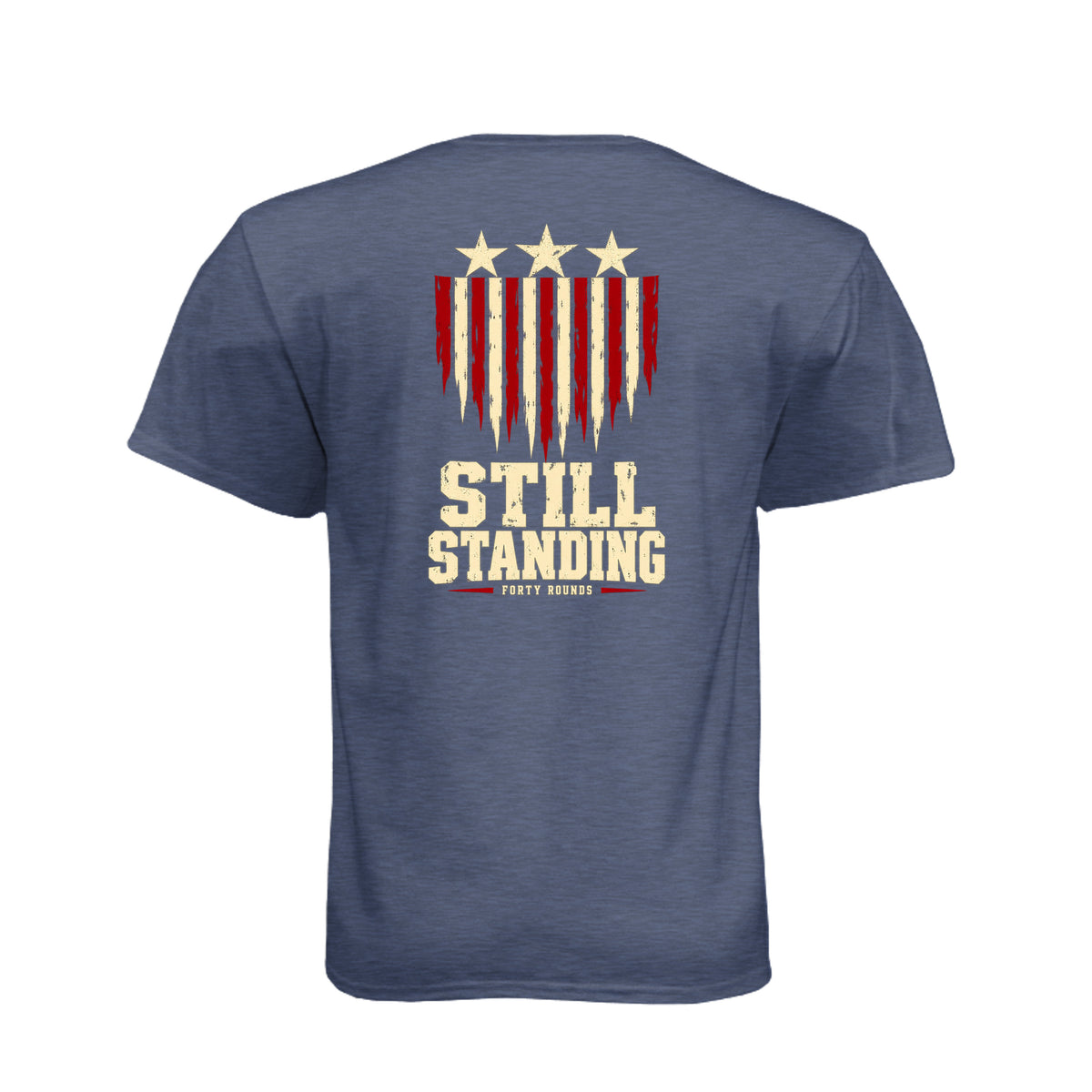Still Standing- Liberty Tee · Midnight Navy · Back