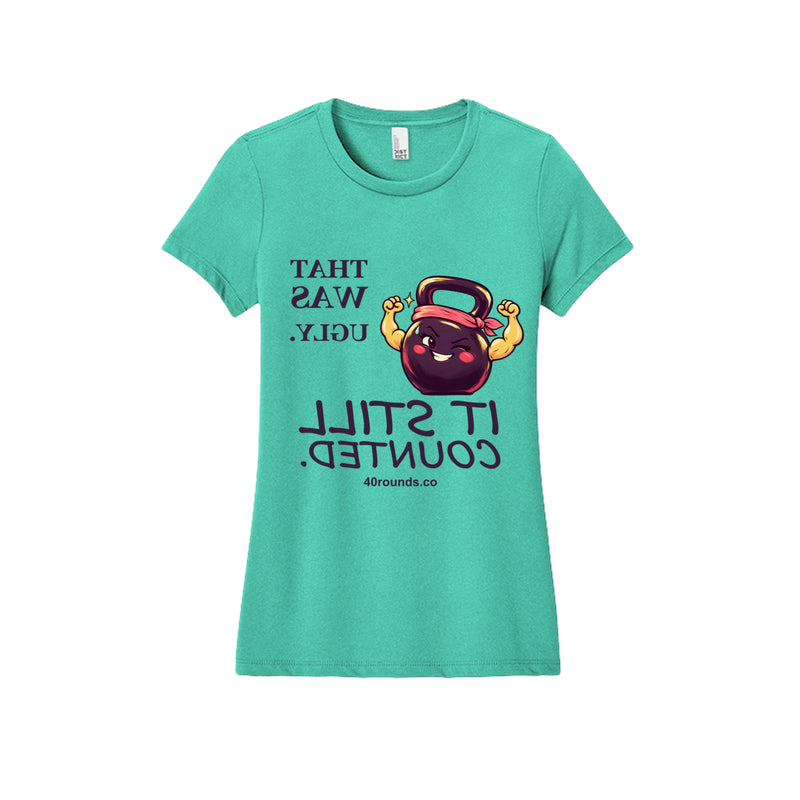 It Still Counted — Women’s Mirrored Graphic Tee
