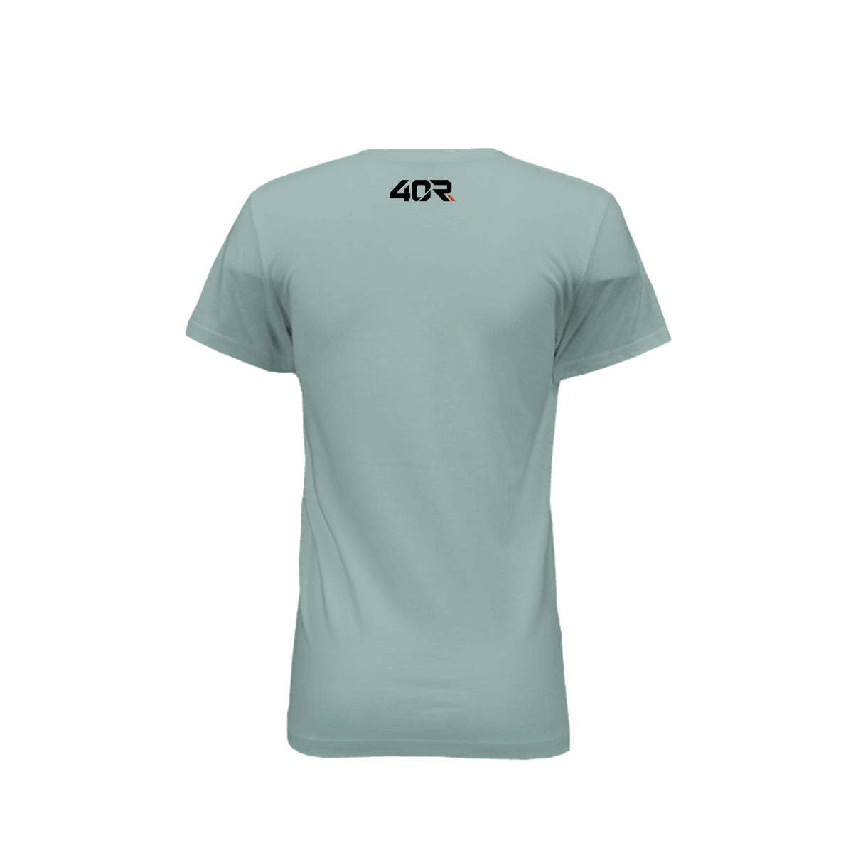 Strong Looks Good on You — Women’s Relaxed Mirrored Tee · Dusty Blue · Back