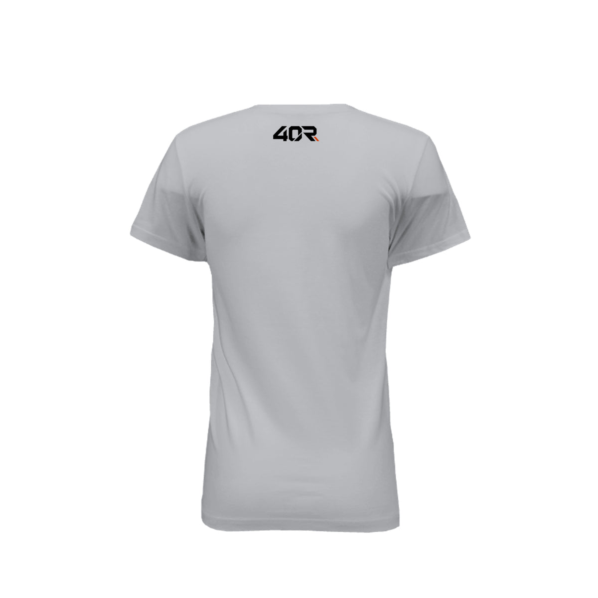 More Than What You See — Women’s Relaxed Mirrored Tee · Solid Athletic Grey · Back