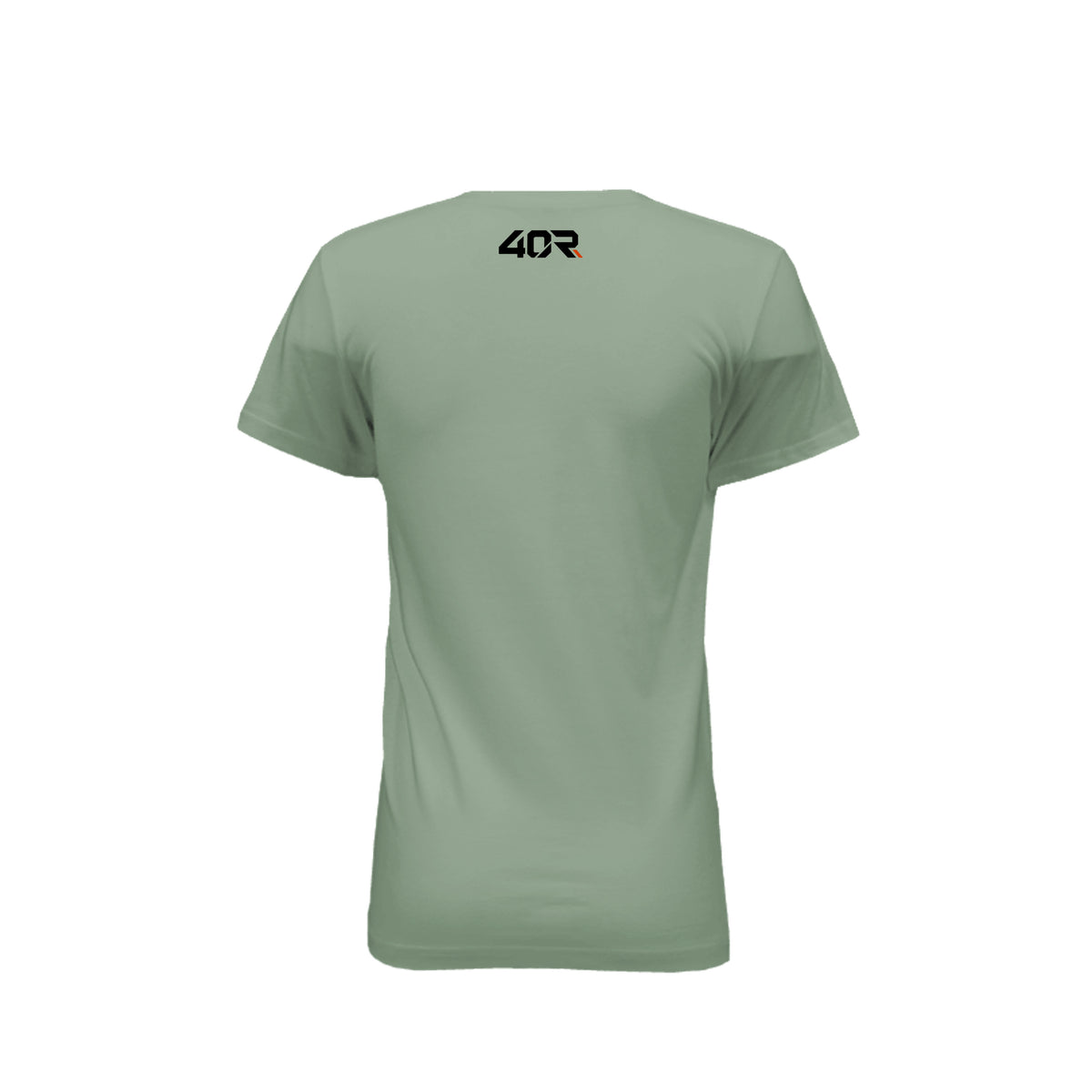 Becoming My Own Hero — Women’s Relaxed Mirrored Tee · Sage · Back