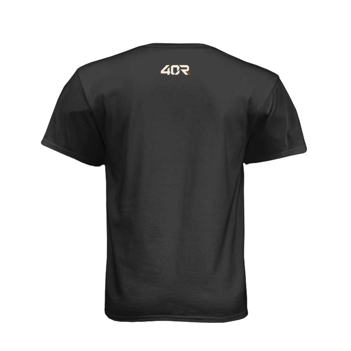 This Was Your Idea — Mirrored Tee · Charcoal · Back