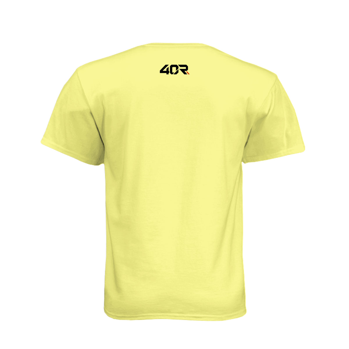 Same You. Heavier Dumbbells. — Mirrored Tee · Banana Cream · Back