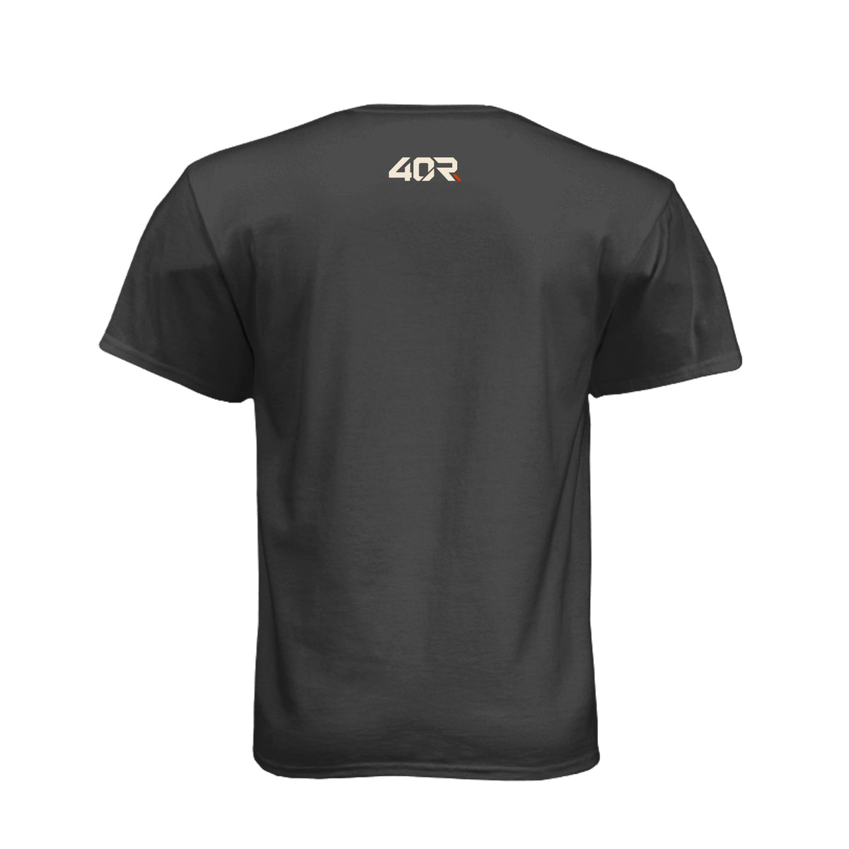 Look at You. Still Not Quitting. — Mirrored Tee · Black · Back