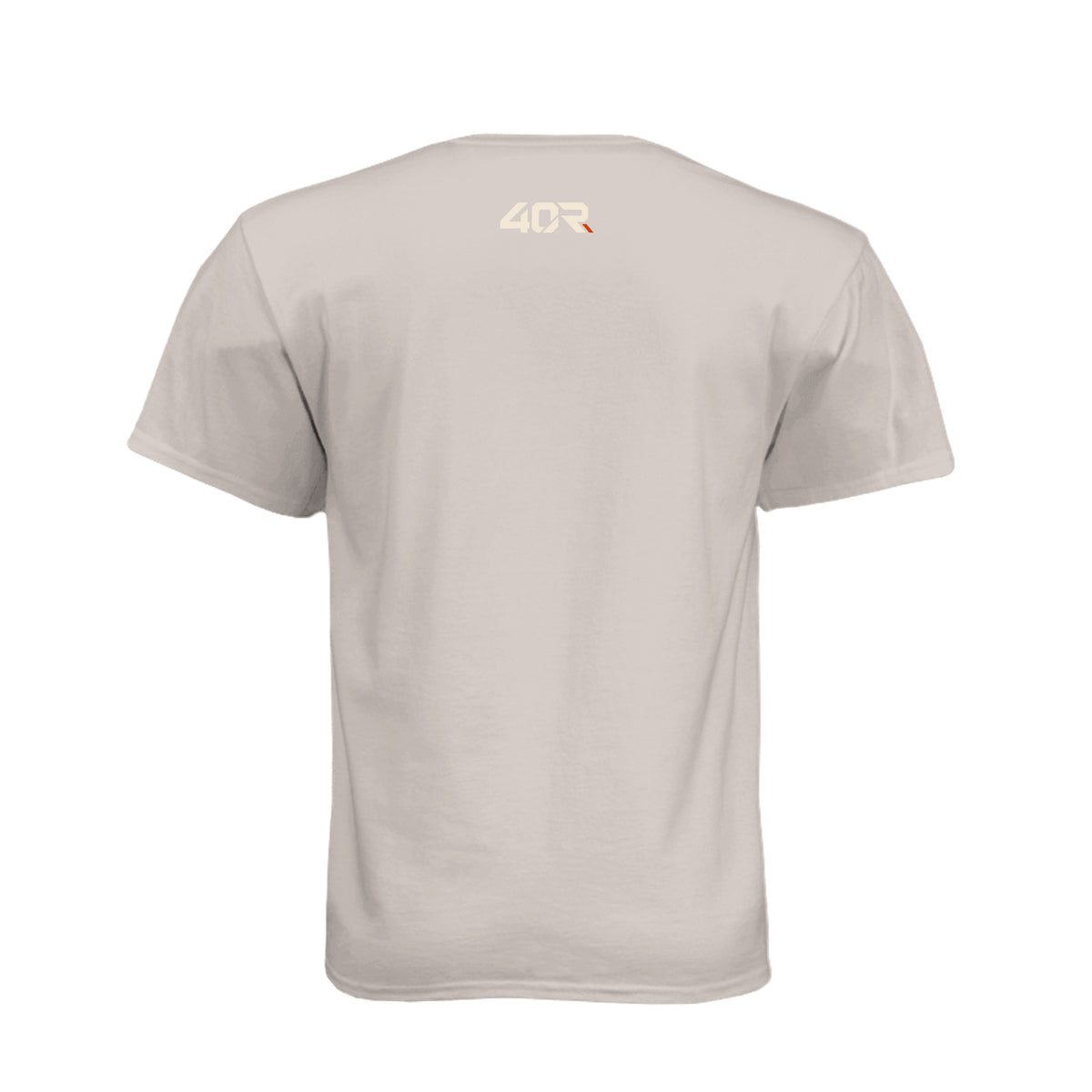 Good Effort. Weird Noises. — Dark Mirrored Tee · Silk · Back