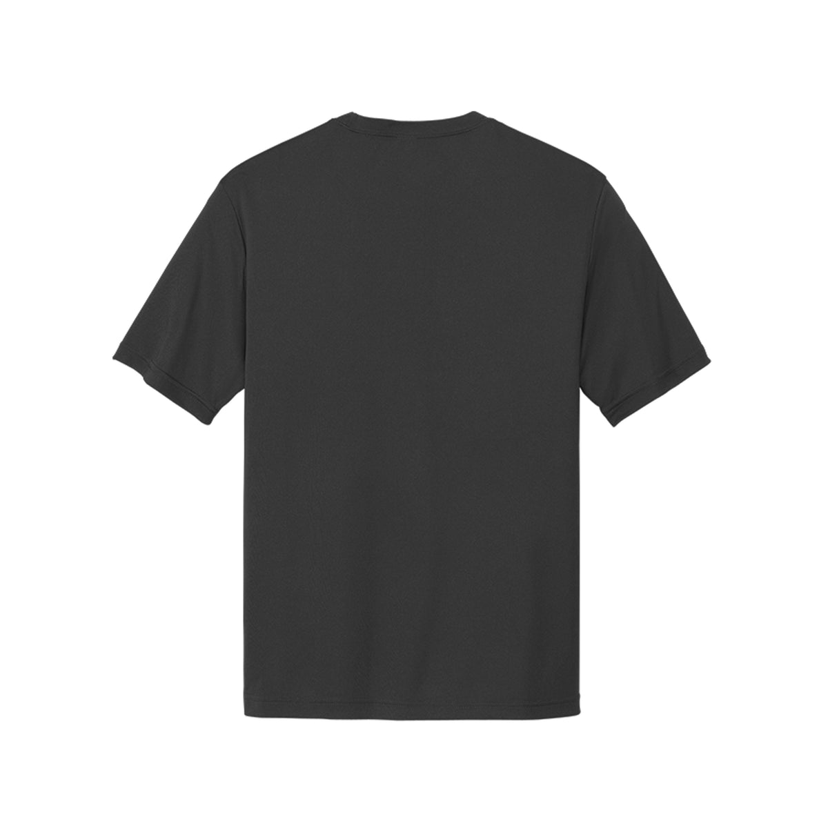 Earn Your Reflection — Dryfit Mirror Tee · Black · Back