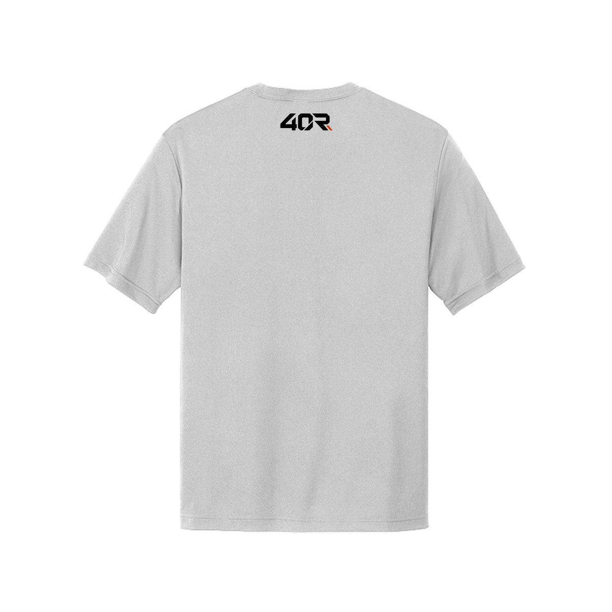 You Are Worth the Work — Dryfit Mirror Tee · White · Back